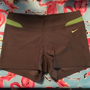 Nike Running Shorts - Green Accent